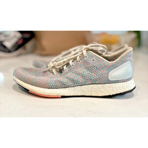 Adidas Pureboost DPR Womens Athletic Running Shoes B75670 Multicolor Knit 9.5